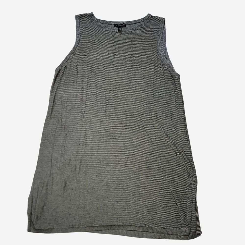 Eileen-fisher Women's Black and Grey Casual-dresses